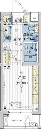 BRIZZ上池台の物件間取画像